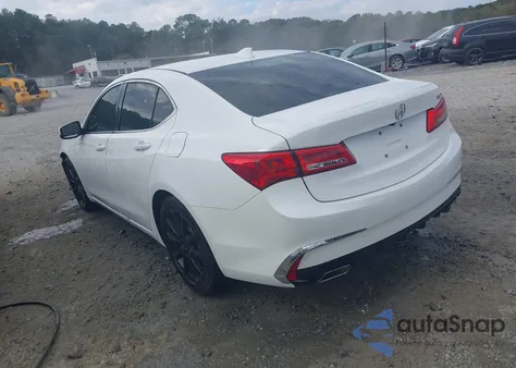 2018 Acura Tlx из США, поврежденный, VIN 19UUB2F31JA007321